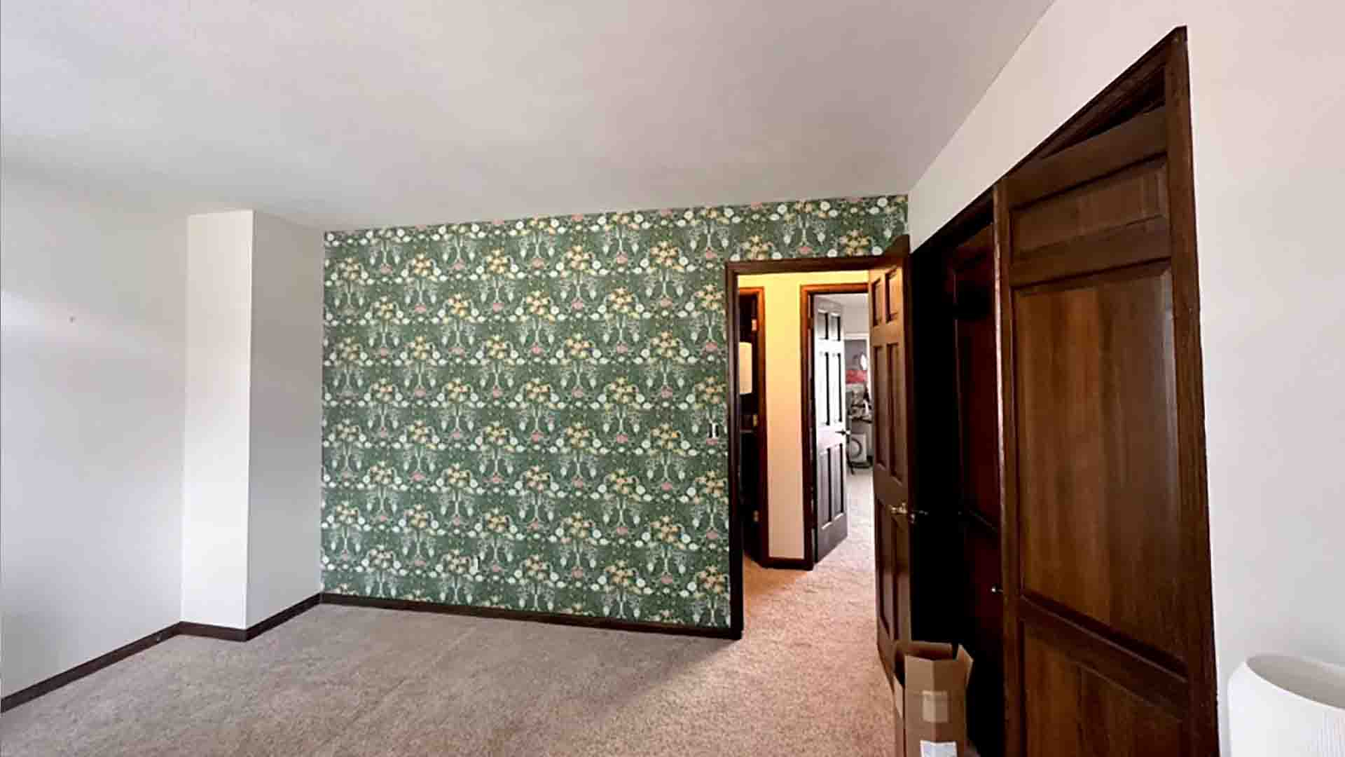 Custom accent wall in a ranch-style residence, Colorado Springs, Colorado